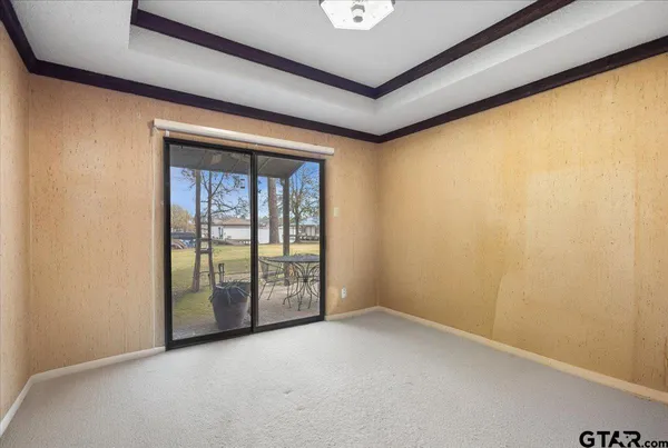 a bathroom with a double vanity sink mirror and
