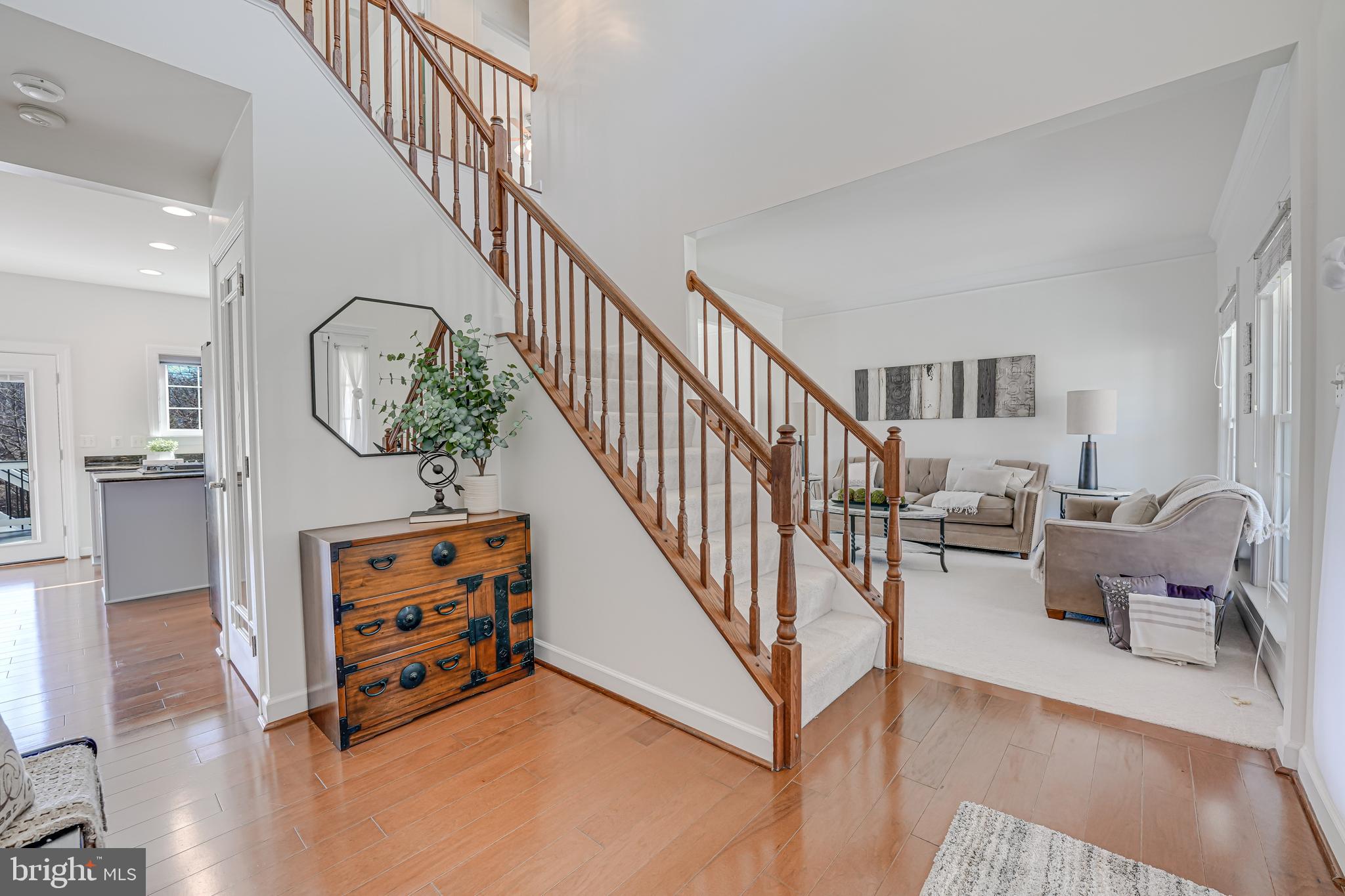 17583 Summer Duck Drive Dumfries, VA 22026 - Photo 7 of 49 a view of livingroom with furniture and staircase