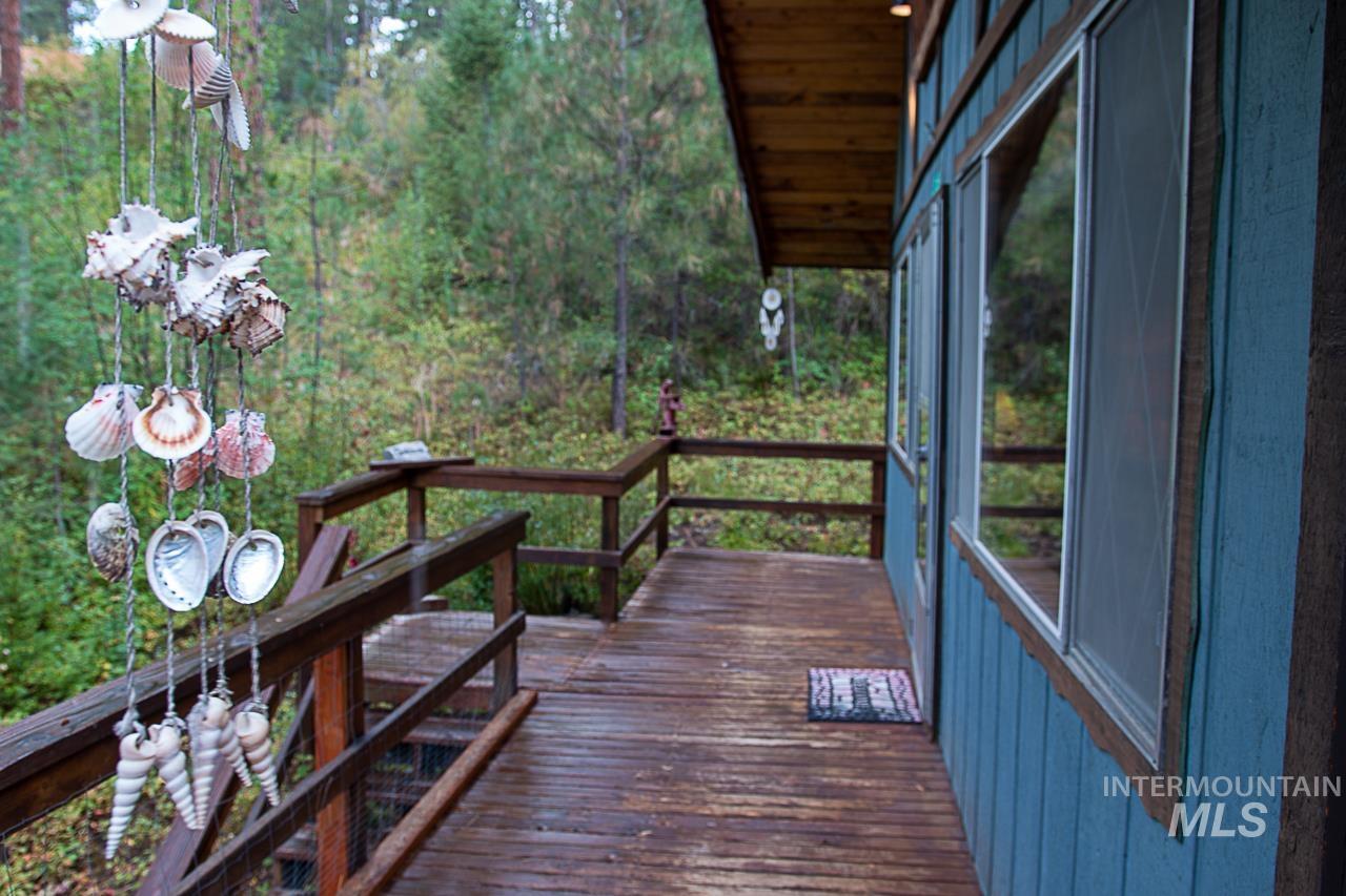 225 Mesplie Road Placerville, ID 83666 - Photo 37 of 39 View of wooden deck