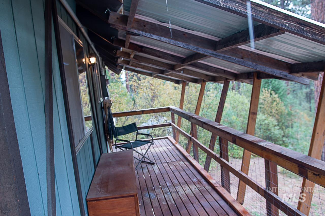 225 Mesplie Road Placerville, ID 83666 - Photo 38 of 39 View of wooden deck