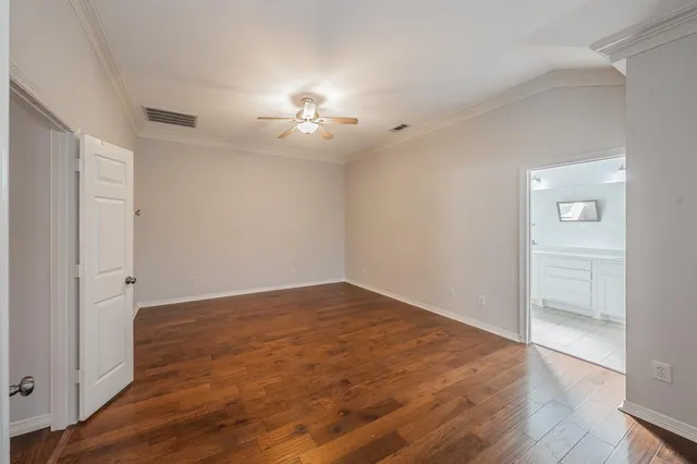 wooden floor in an empty room