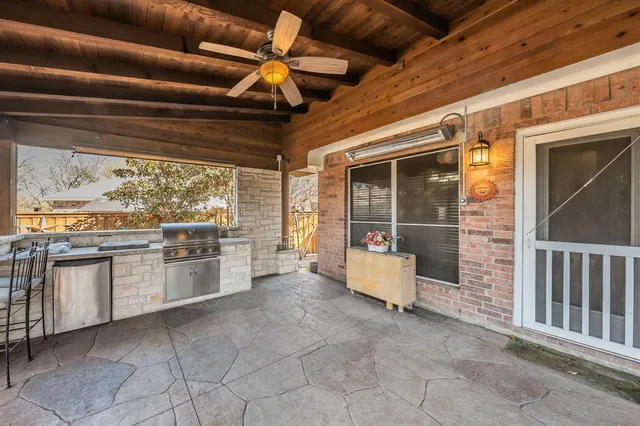 a view of a electric appliances in a room