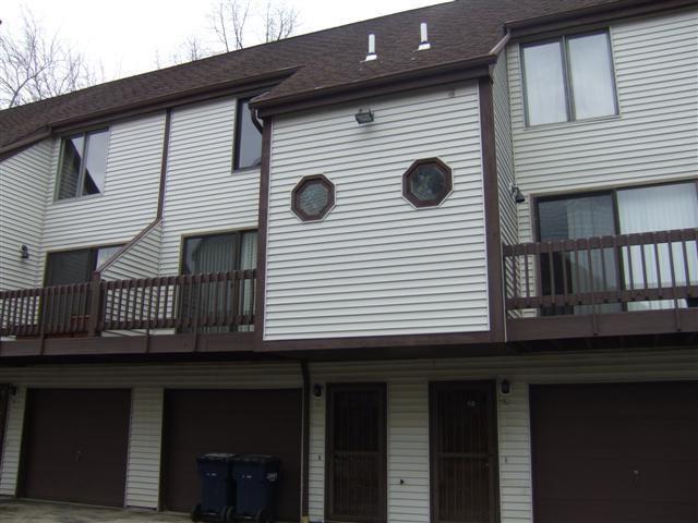 a view of a house with a deck