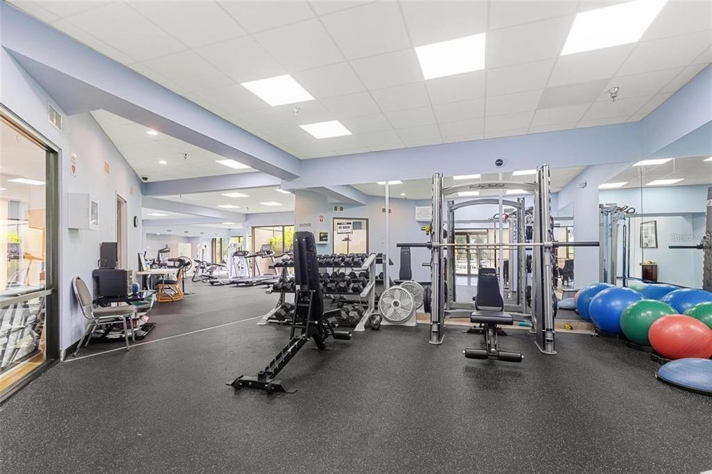 11235 Kapok Grand Circle Madeira Beach, FL 33708 - Photo 28 of 34 a view of a room with gym equipment