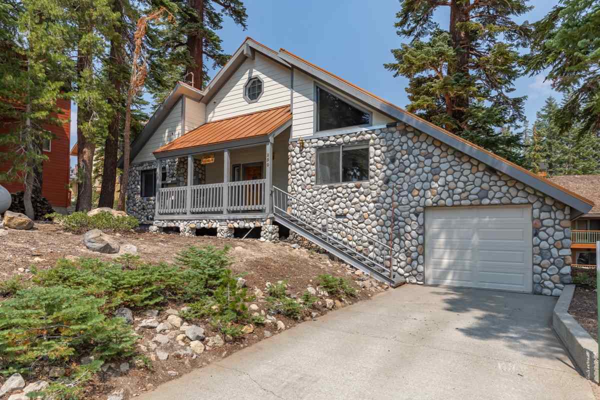 250 Davison Road Mammoth Lakes, CA 93546 - Photo 1 of 30 a front view of house with yard and trees around