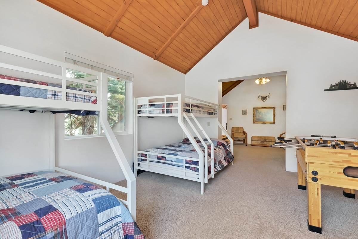 250 Davison Road Mammoth Lakes, CA 93546 - Photo 21 of 30 a bedroom with furniture and a window