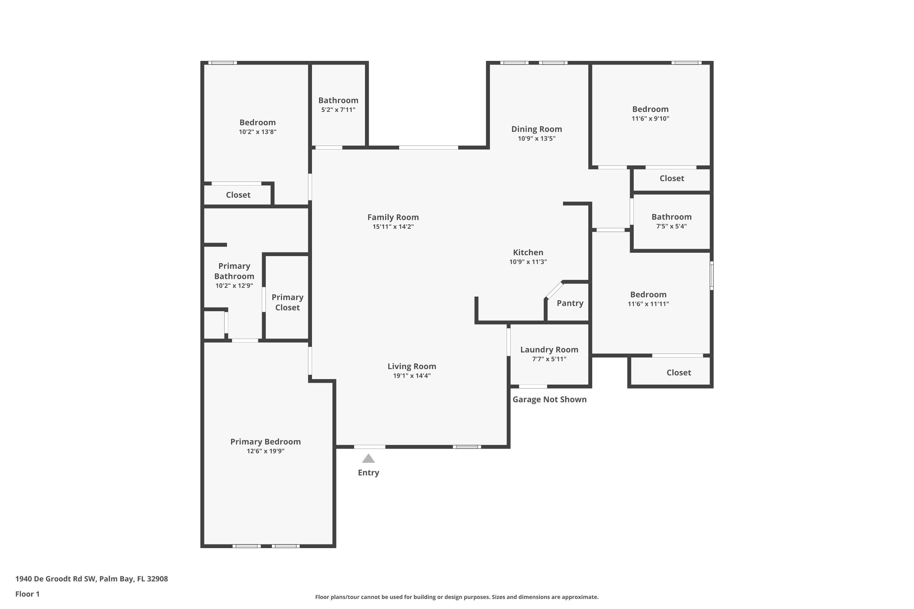1940 Degroodt Road Southwest Palm Bay, FL 32908 - Photo 24 of 24 1940_degroodt_road_southwest-floorplans