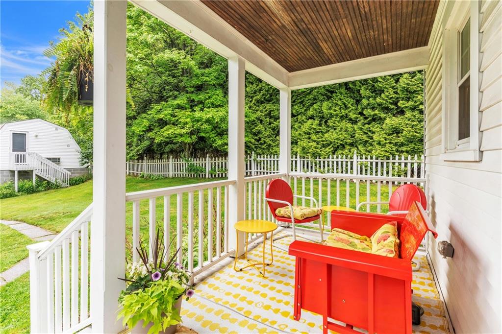 461 Manor Road Wexford, PA 15090 - Photo 5 of 43 a view of a chair and table in the deck