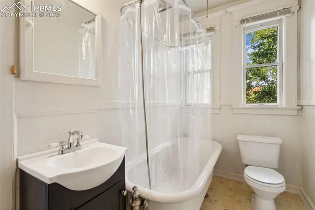 a large window with a outdoor space