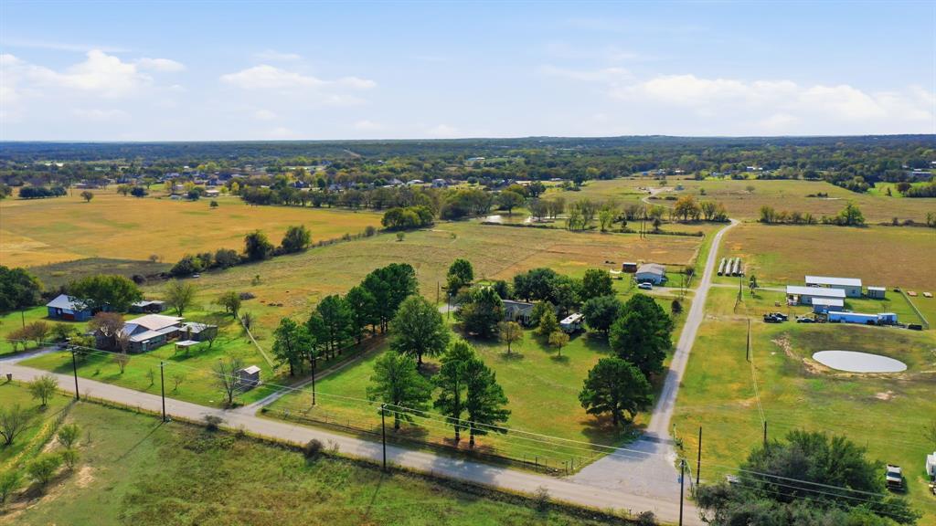 3420 Springfield Road Springtown, TX 76082 - Photo 4 of 38 an aerial view of residential houses with outdoor space and lake view in back