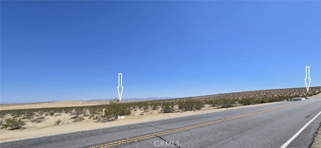 70100 2 Mile Road Twentynine Palms, CA 92277 - Photo 2 of 28 a view of a road with an ocean