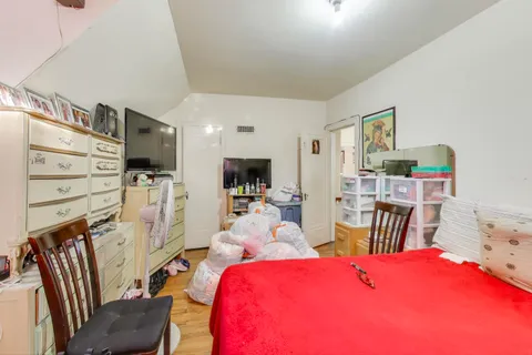a view of an outdoor sitting area with a couch