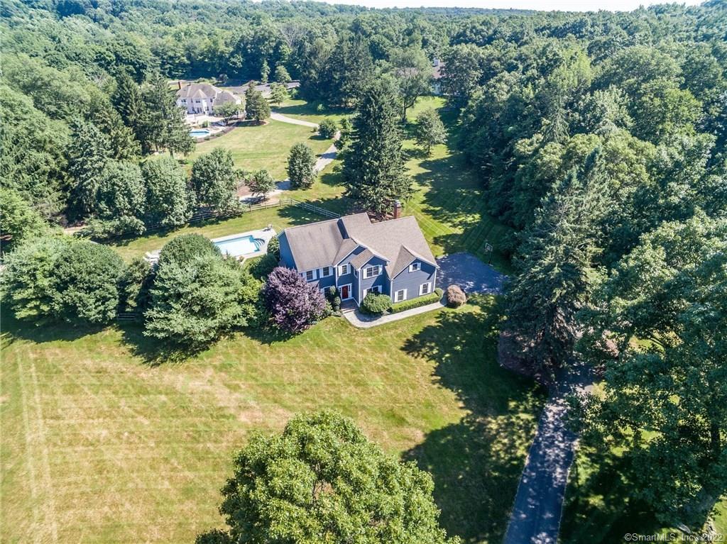 106 Grist Mill Road Monroe, CT 06468 - Photo 1 of 1 an aerial view of a house with yard swimming pool and outdoor seating