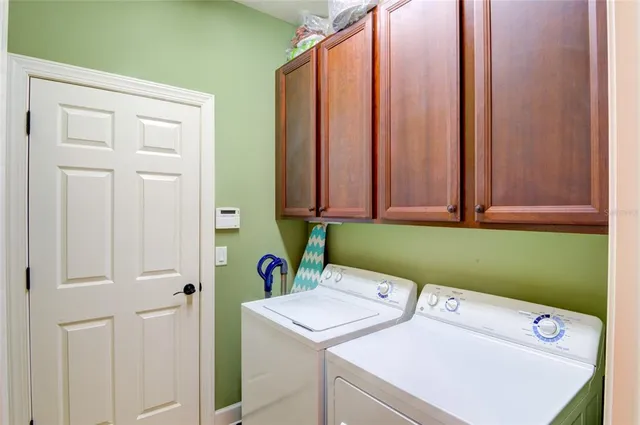 a utility room with lot of items