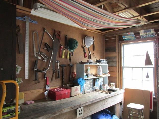 881 Oak Hill Road Swanville, ME 04915 - Photo 23 of 23 Garage has full workshop space.