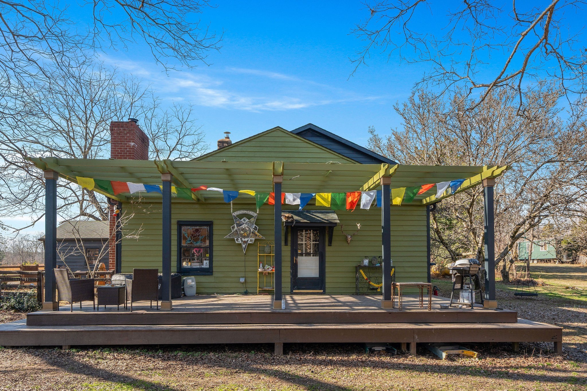 7139 Kingston Road Fairview, TN 37062 - Photo 19 of 43 a front view of a house with a yard