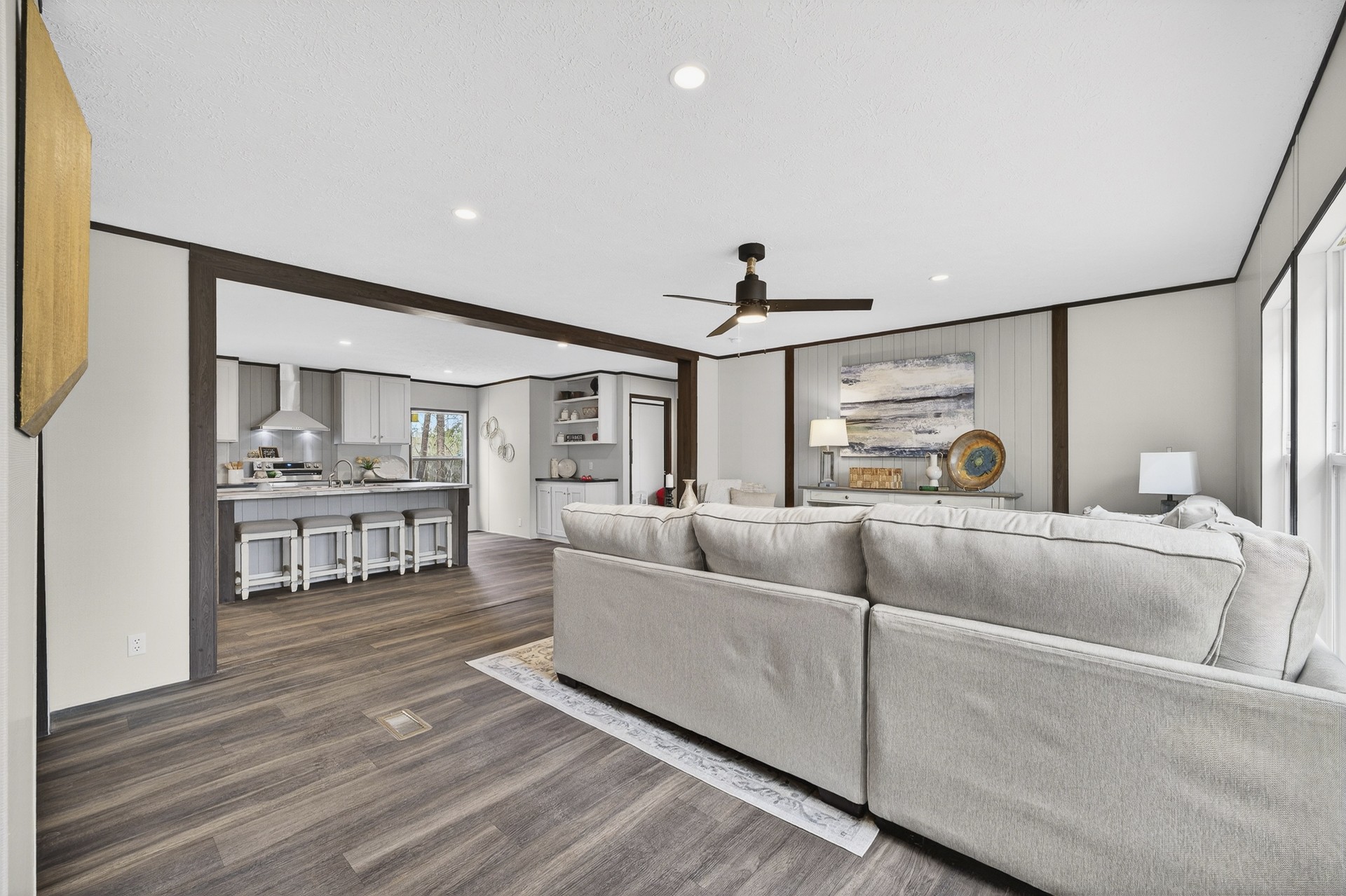3615 Guys Chewalla Road Ramer, TN 38367 - Photo 5 of 65 a living room with furniture and a wooden floor