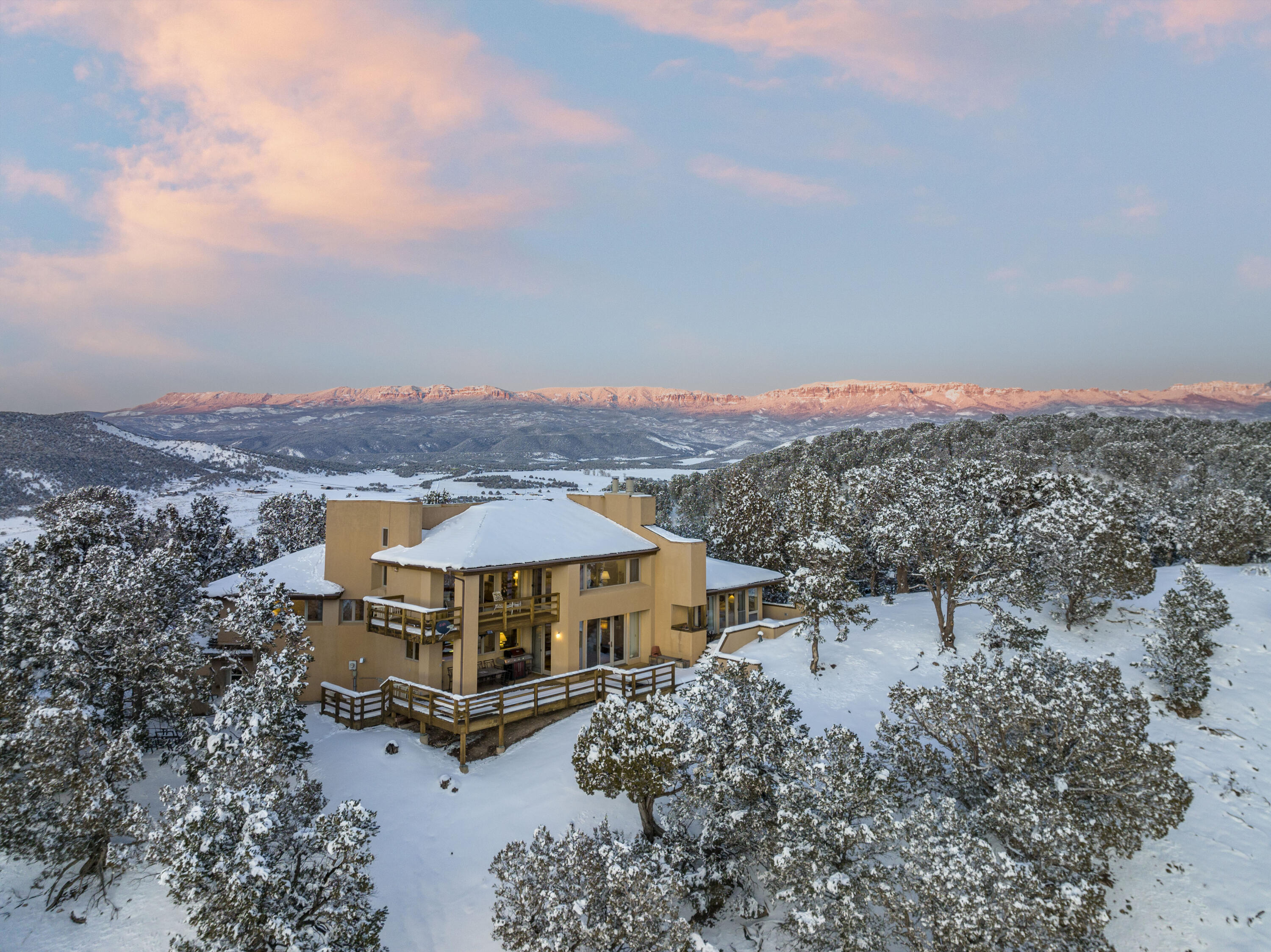 741 Terrace Drive Ridgway, CO 81432 - Photo 17 of 27 DroneExtAlpenGlow
