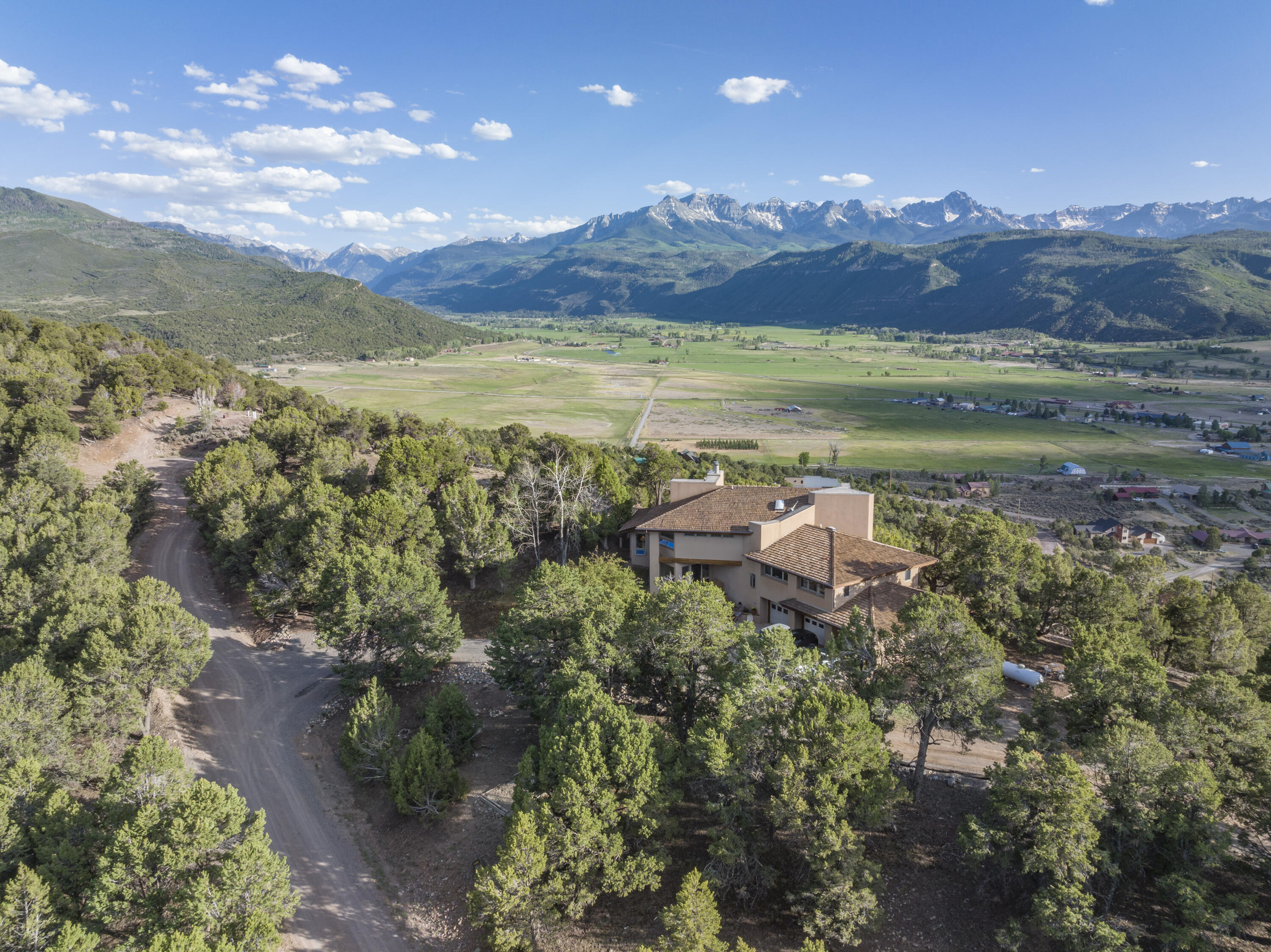741 Terrace Drive Ridgway, CO 81432 - Photo 22 of 27 DroneExtDriveway