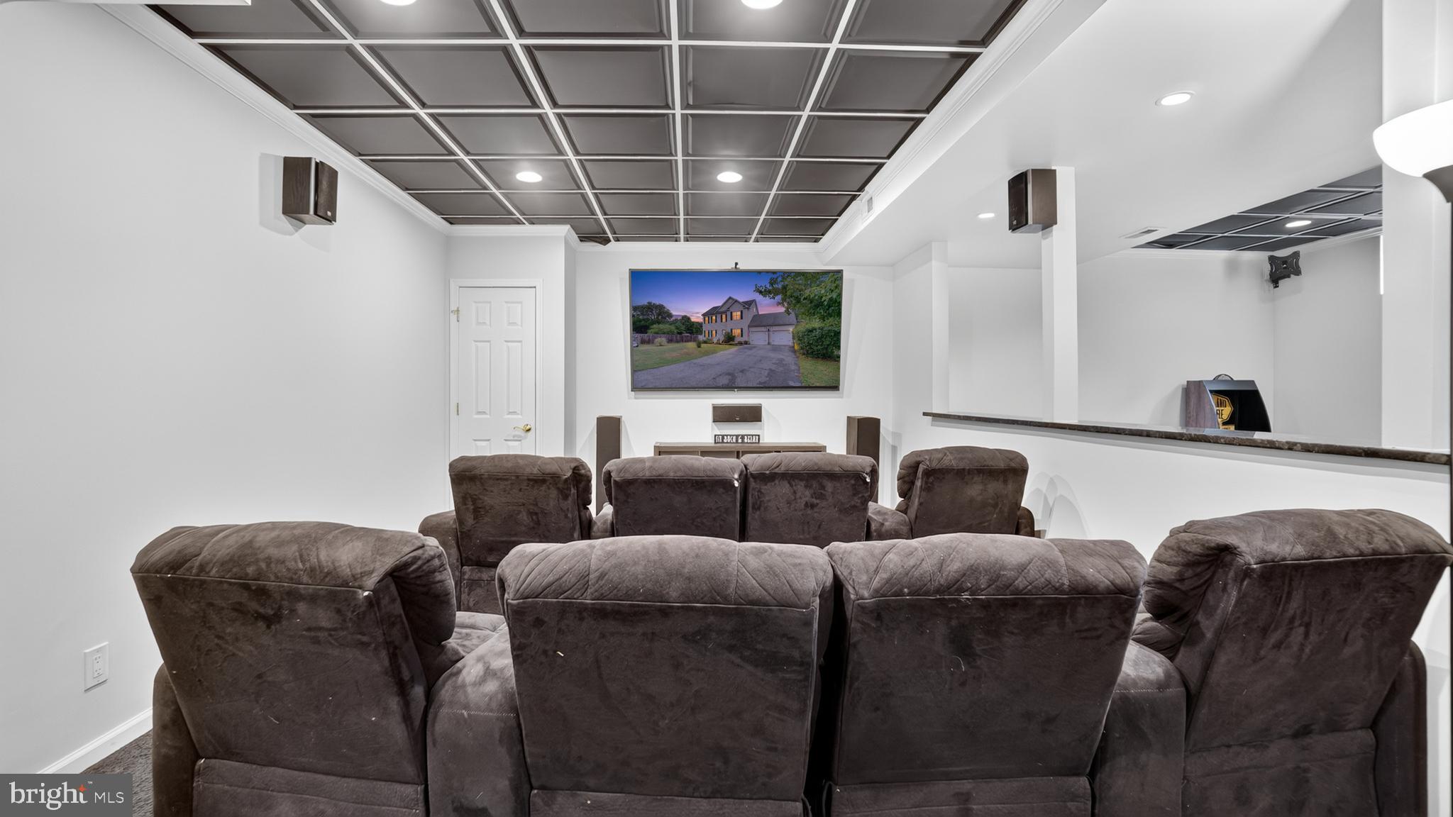 7724 Locust Grove Road Glen Burnie, MD 21060 - Photo 46 of 74 Basement Theatre Style Seating