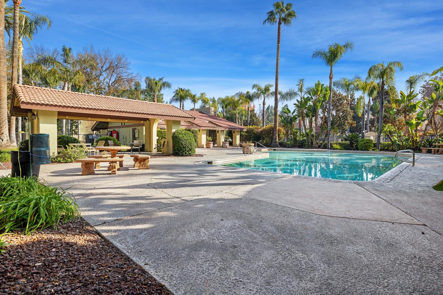 2881 Huntington Boulevard, Unit 137 Fresno, CA 93721 - Photo 25 of 29 a view of a house with a patio