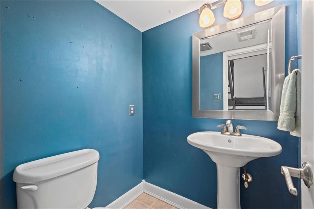 2034 Swallow Hill Road, Unit 204 Pittsburgh, PA 15220 - Photo 11 of 23 Half Bathroom off of Dining Room