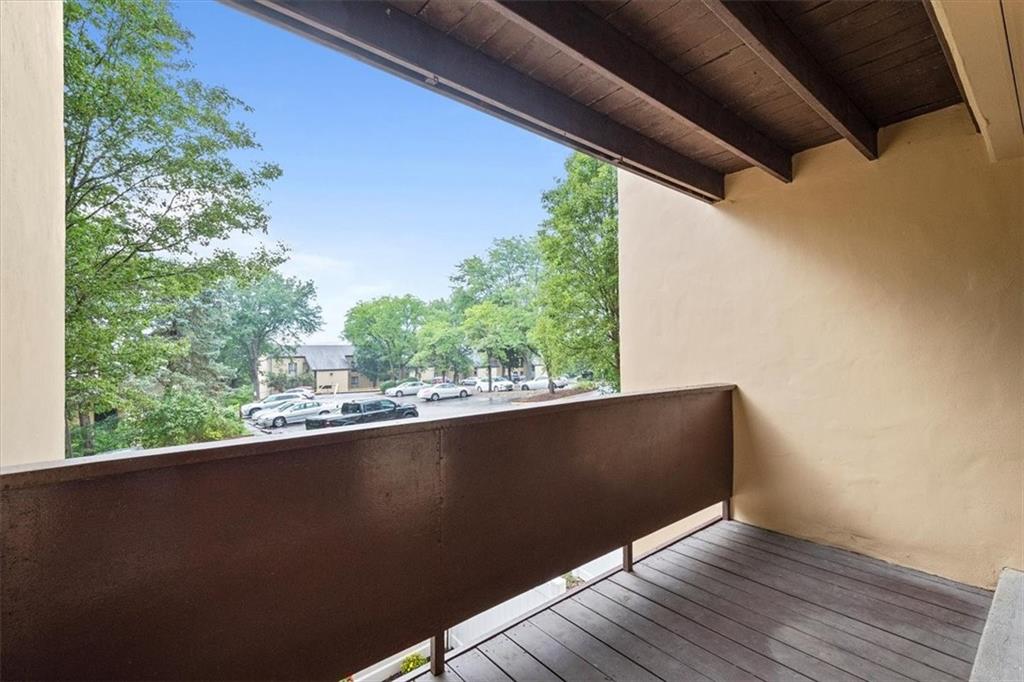 2034 Swallow Hill Road, Unit 204 Pittsburgh, PA 15220 - Photo 16 of 23 Balcony off of Bedrooms