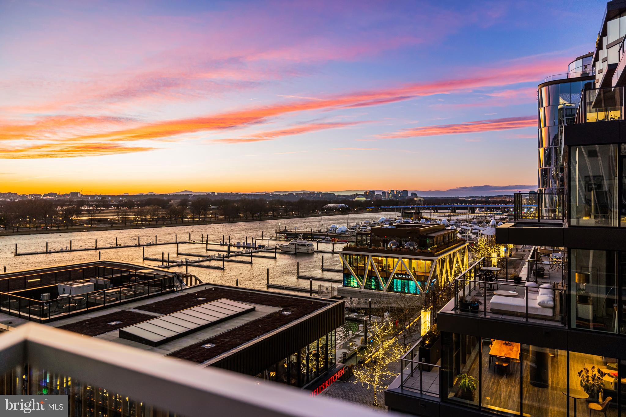 601 Wharf Street Southwest, Unit 602 Washington, DC 20024 - Photo 67 of 104 a view of a balcony with city view