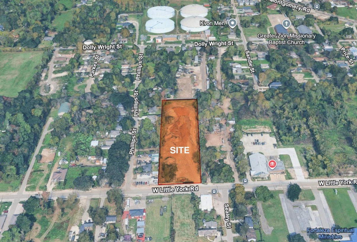 1714 West Little York Road Houston, TX 77088 - Photo 5 of 10 an aerial view of residential house with outdoor space and parking