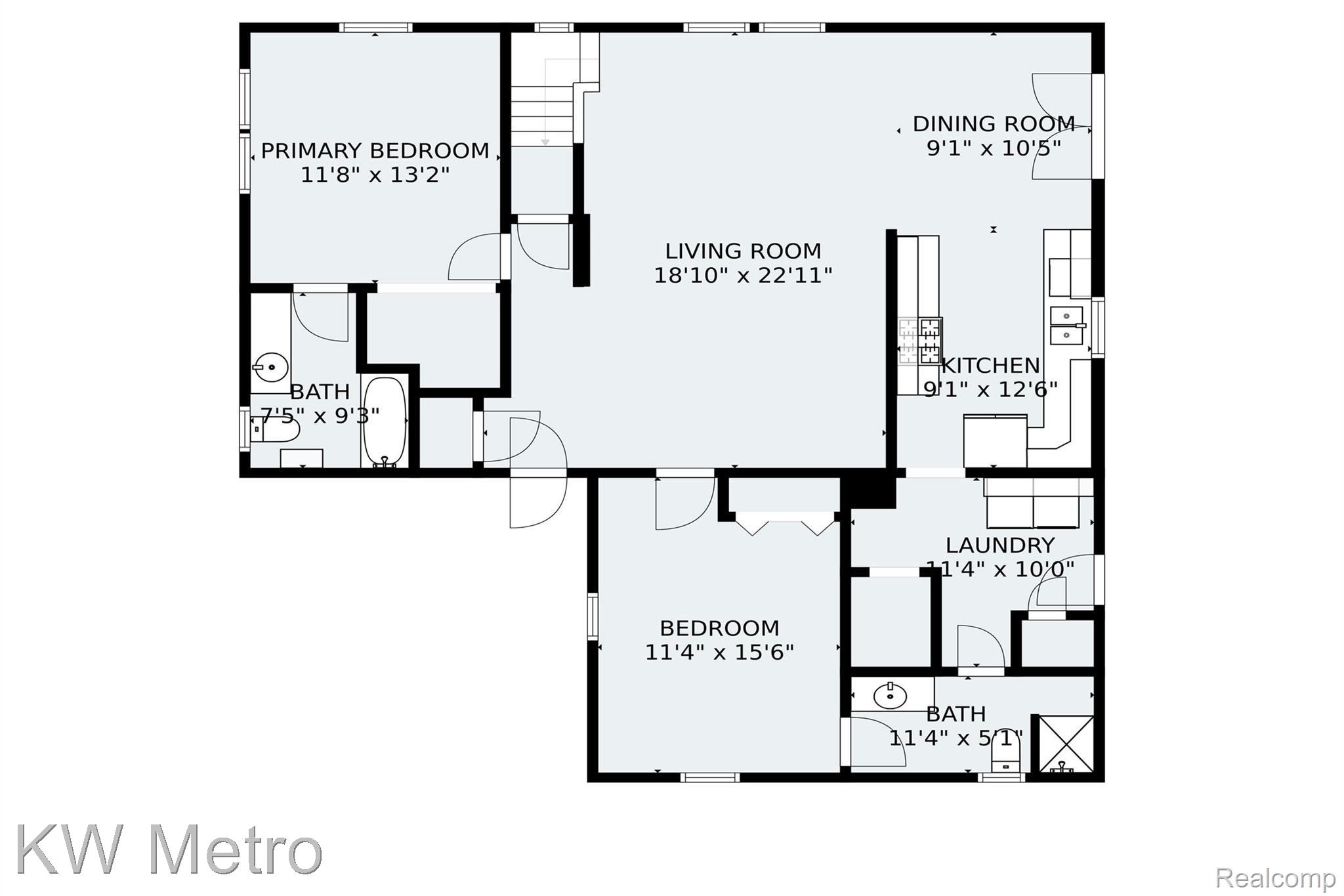2660 Cole Road Lake Orion, MI 48362 - Photo 39 of 40 Main Level Floor Plan