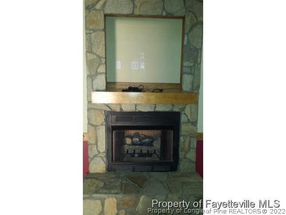 2341 Zacks Mill Road Angier, NC 27501 - Photo 21 of 25 a living room with a fireplace