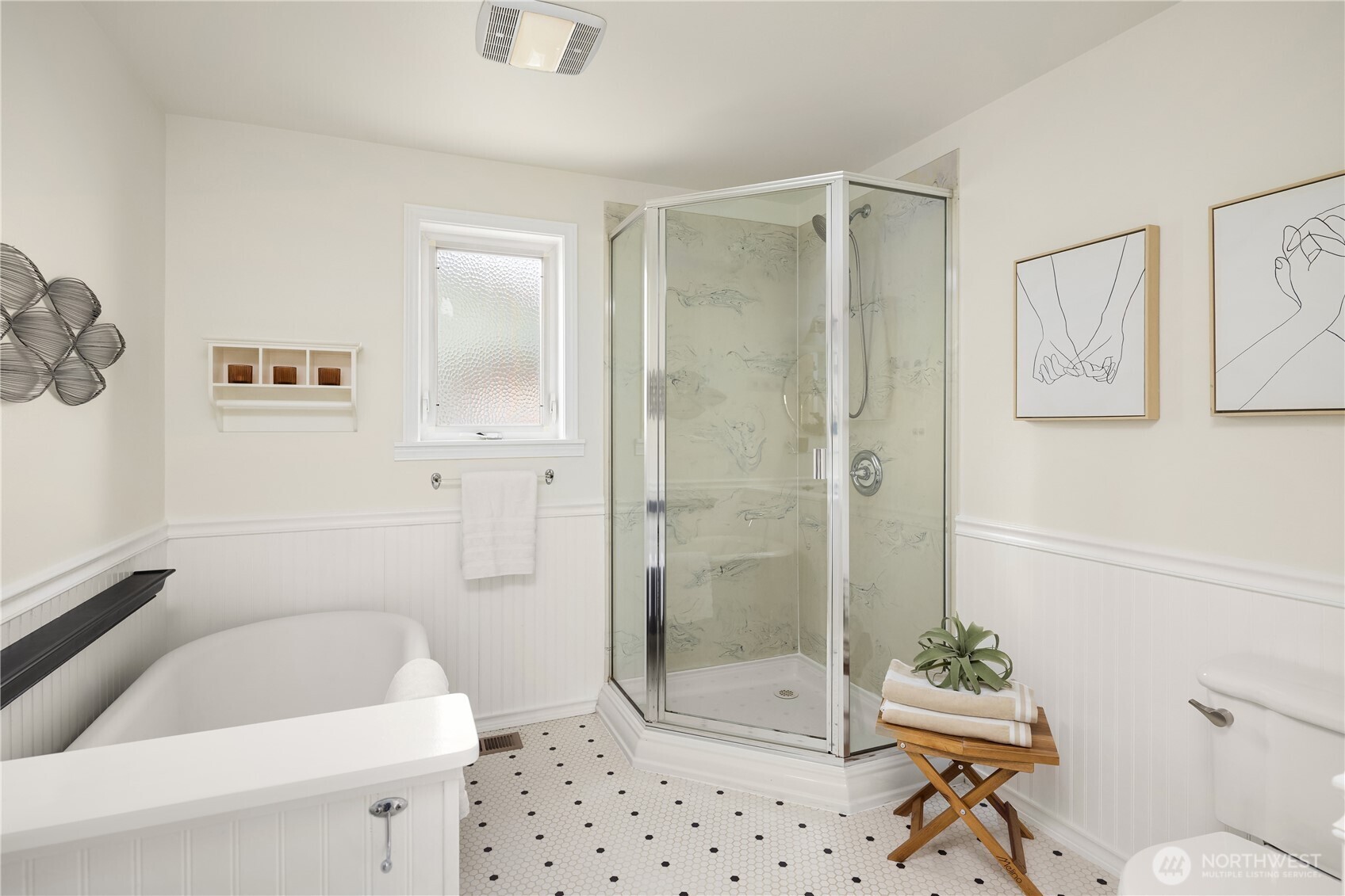 5230 242nd Street Southwest Mountlake Terrace, WA 98043 - Photo 8 of 39 a bathroom with a sink a toilet and shower