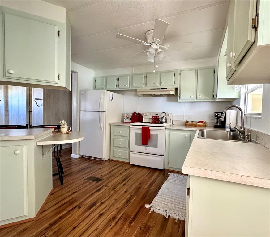 340 Peace Manor Palmetto, FL 34221 - Photo 19 of 38 a kitchen with cabinets a sink and appliances
