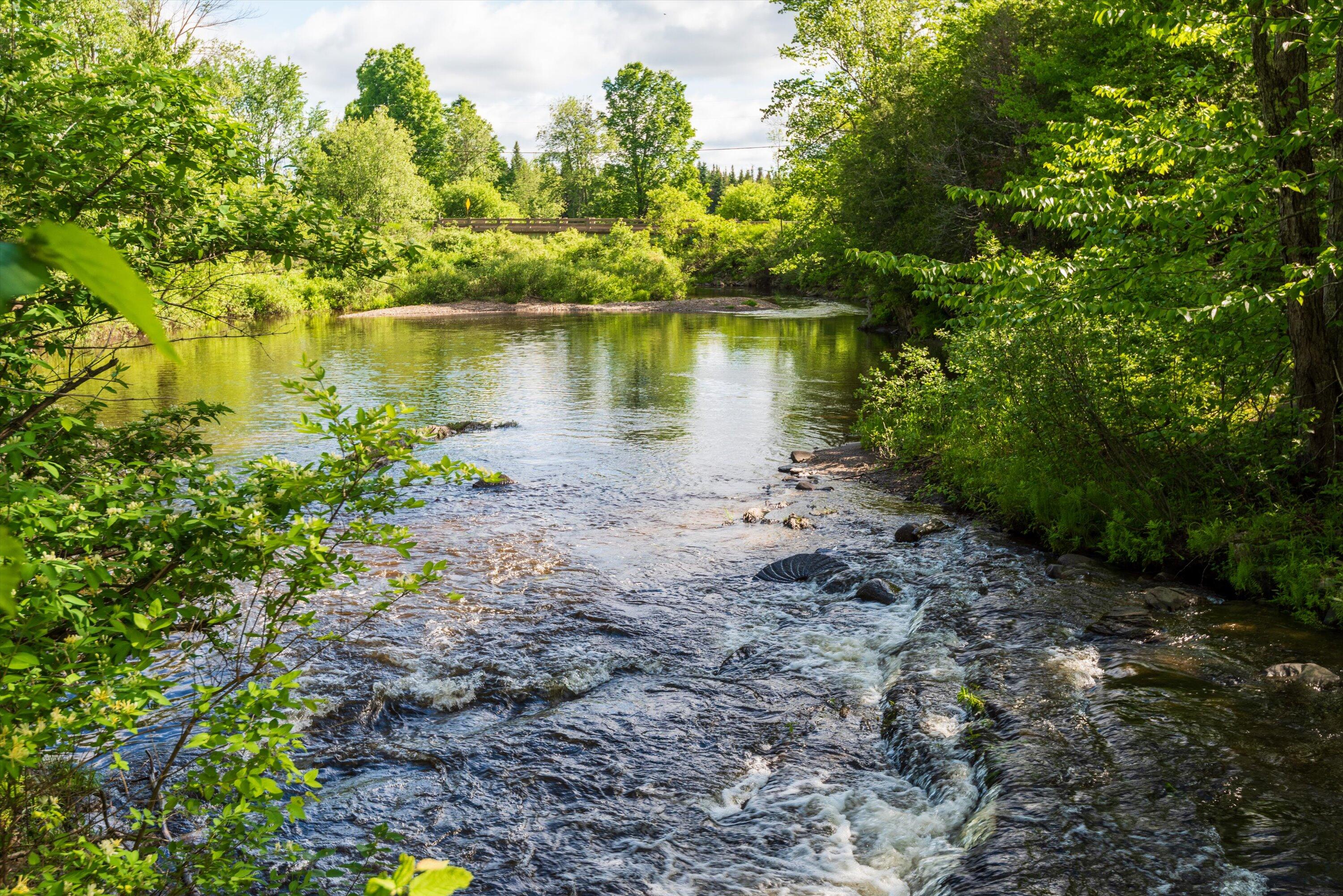 M10-l30 Troy Center Road Dixmont, ME 04932 - Photo 22 of 33 04-Martin Stream looking north, property