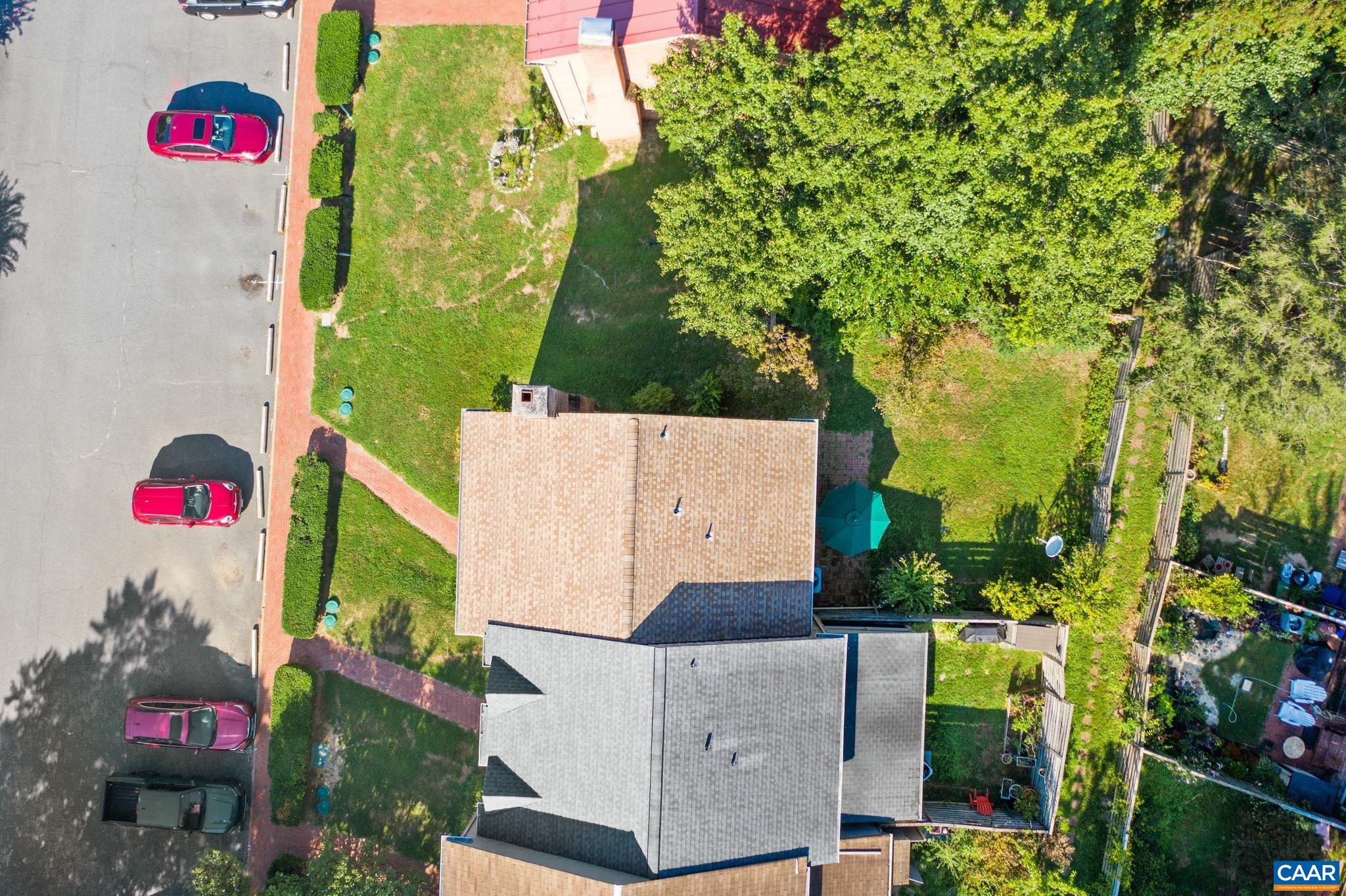 114 Georgetown Green Charlottesville, VA 22901 - Photo 37 of 44 an aerial view of houses and roads