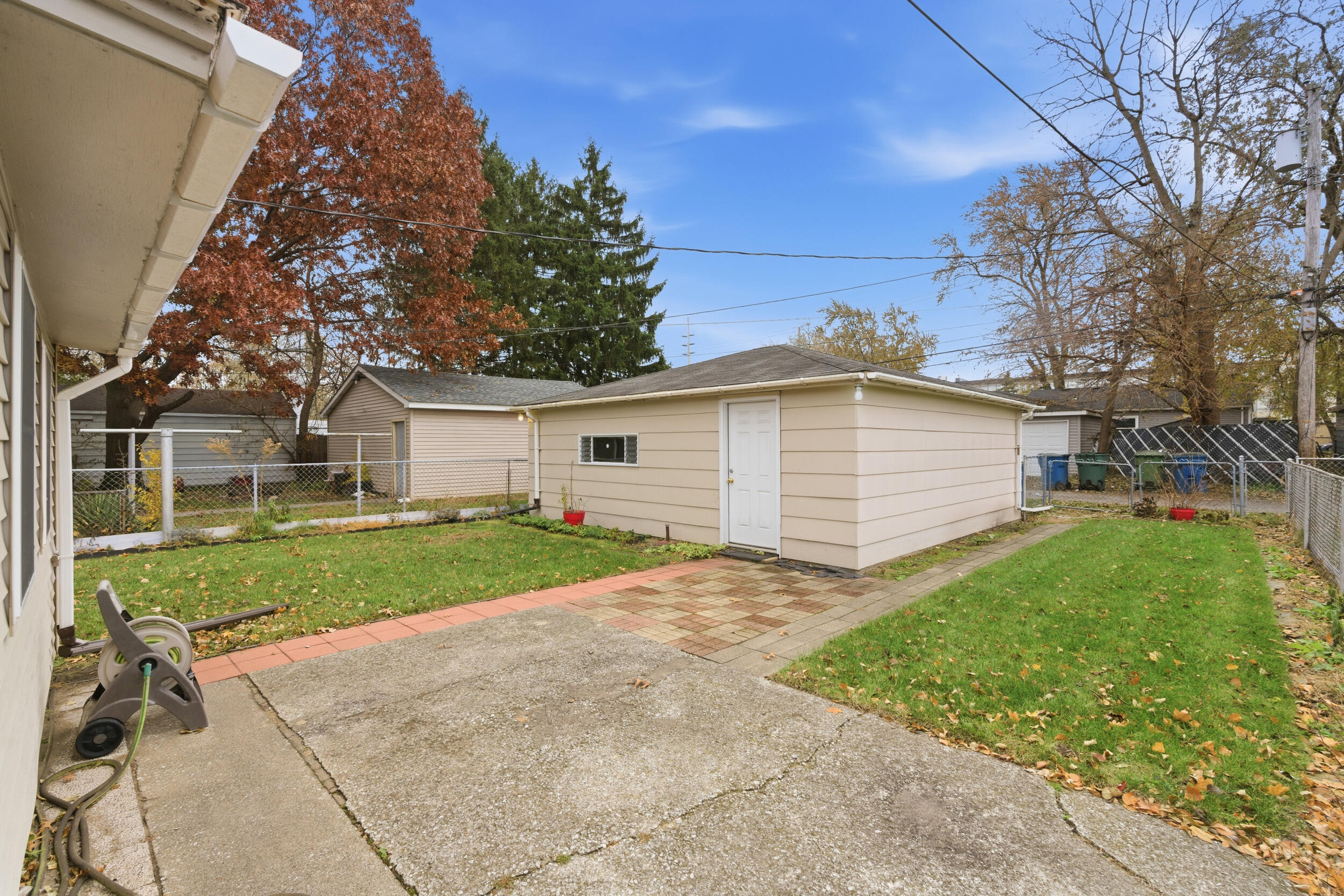 1678 174th Place Hammond, IN 46324 - Photo 18 of 18 a view of a backyard of the house