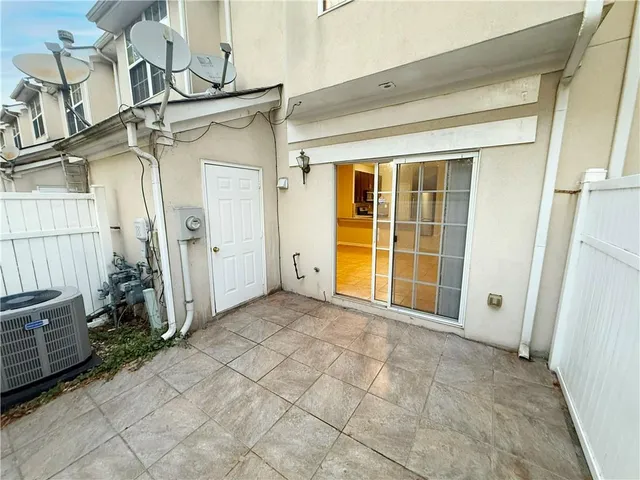 a view of a front door of house