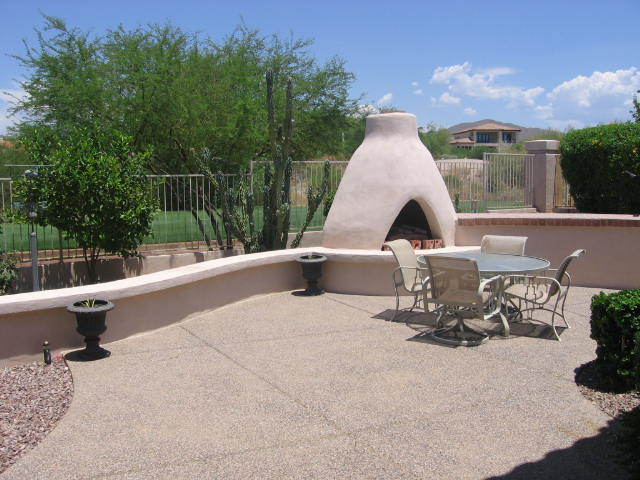 4055 North Recker Road, Unit 33 Mesa, AZ 85215 - Photo 8 of 17 Outdoor Fireplace