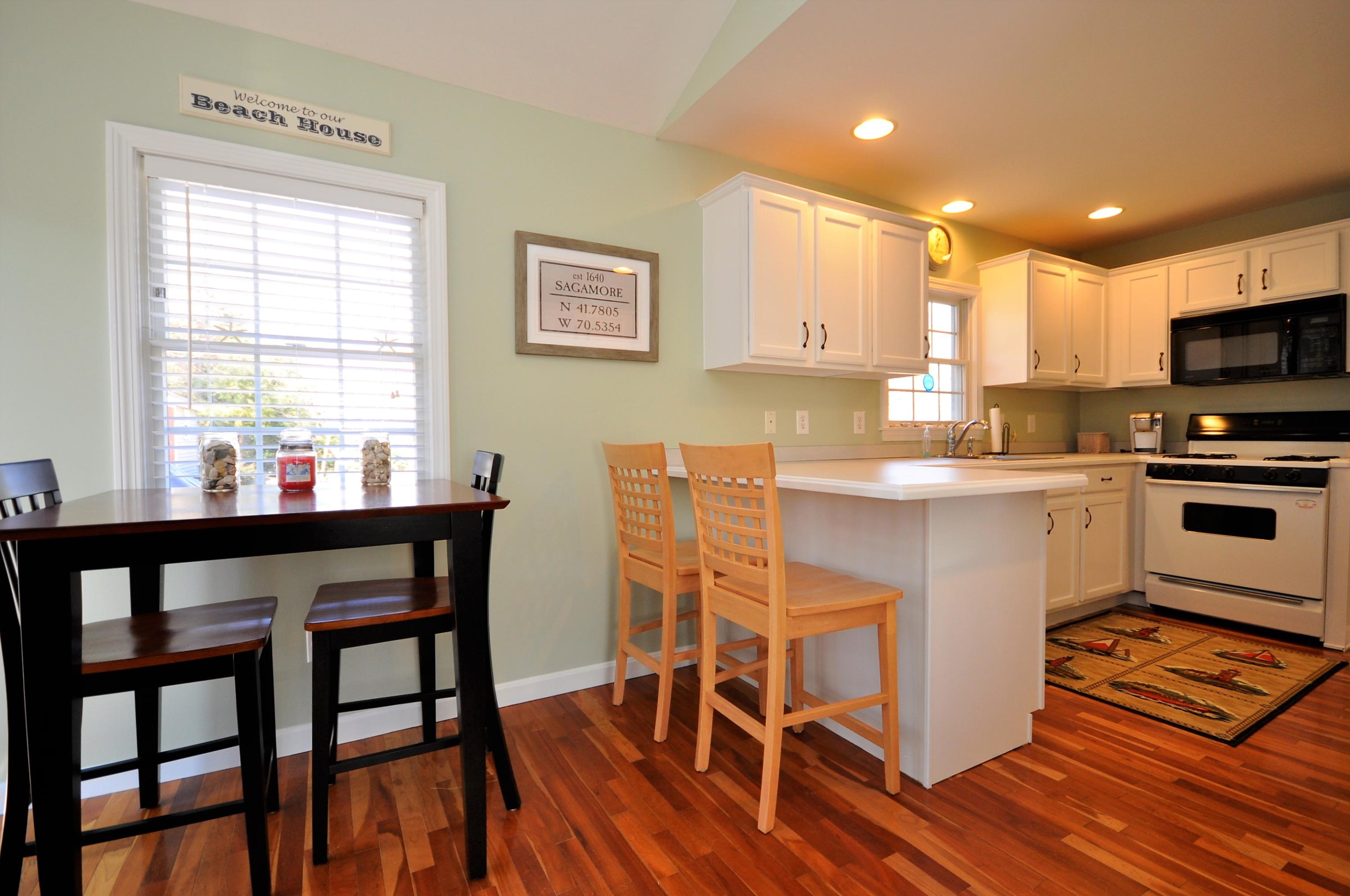 47 Lathrop Road Sagamore Beach, MA 02562 - Photo 12 of 24 Kitchen with bar