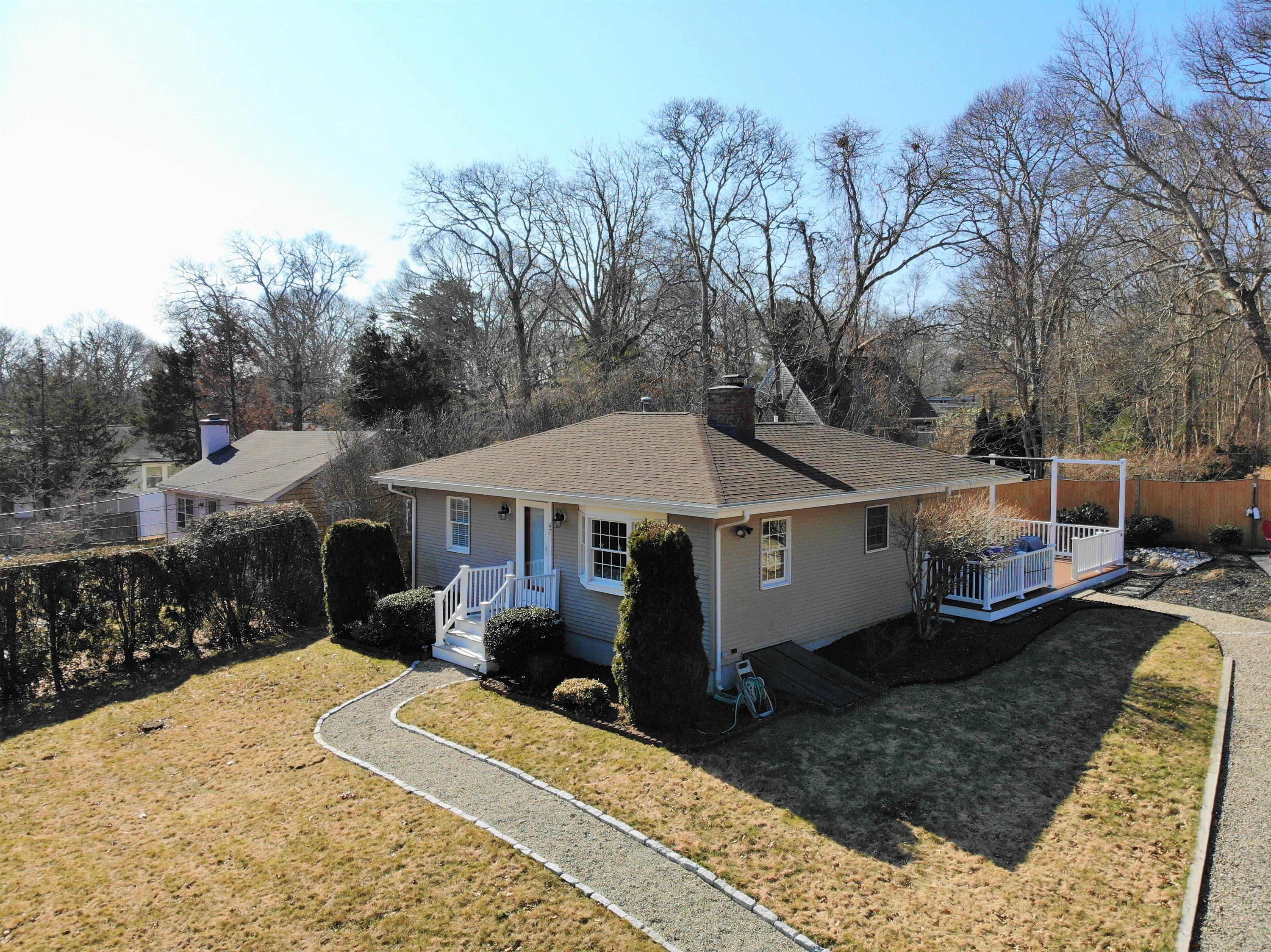 47 Lathrop Road Sagamore Beach, MA 02562 - Photo 2 of 24 Drone Shot 2