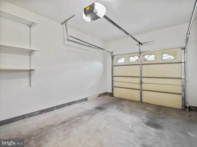 a view of a room with an empty space