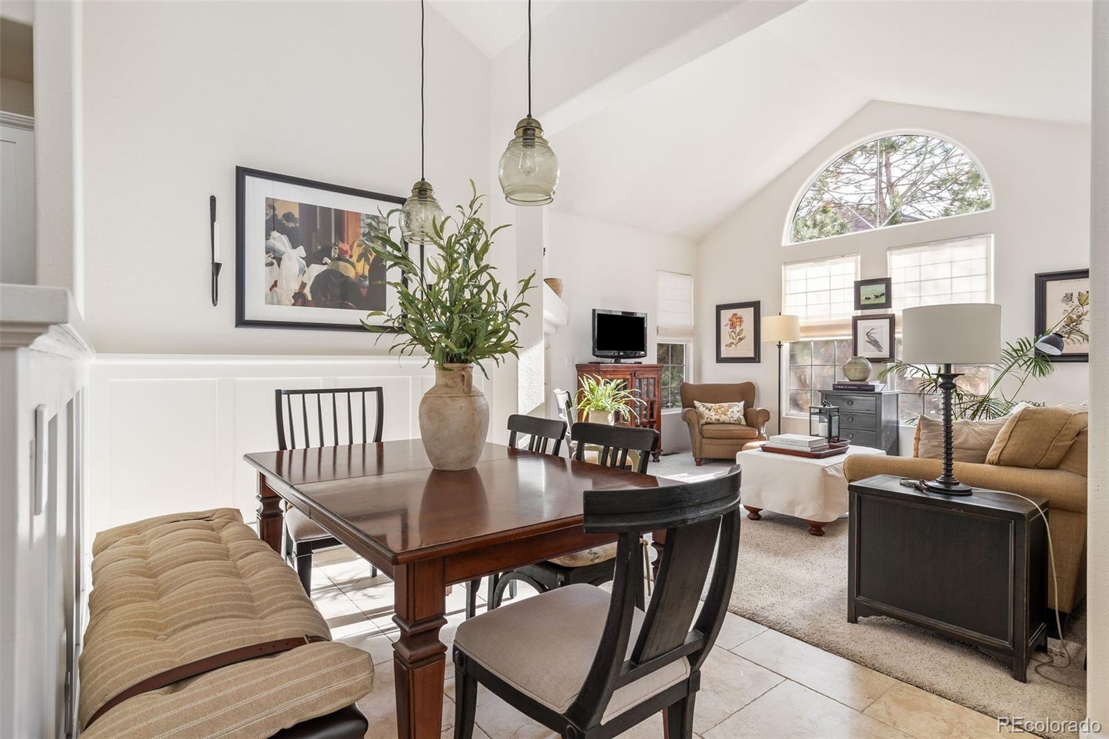 4035 South Dillon Way, Unit 204 Aurora, CO 80014 - Photo 1 of 24 a view of a dining room with furniture window and wooden floor
