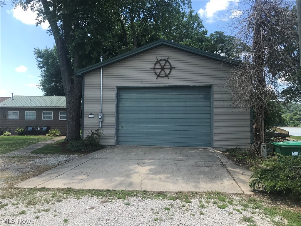 100 16th Street Vienna, WV 26105 - Photo 3 of 34 Garage view from Allen Dr