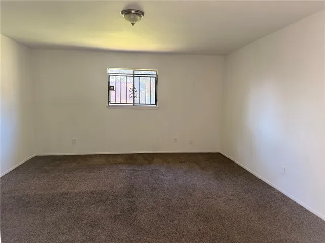 an empty room with a empty space