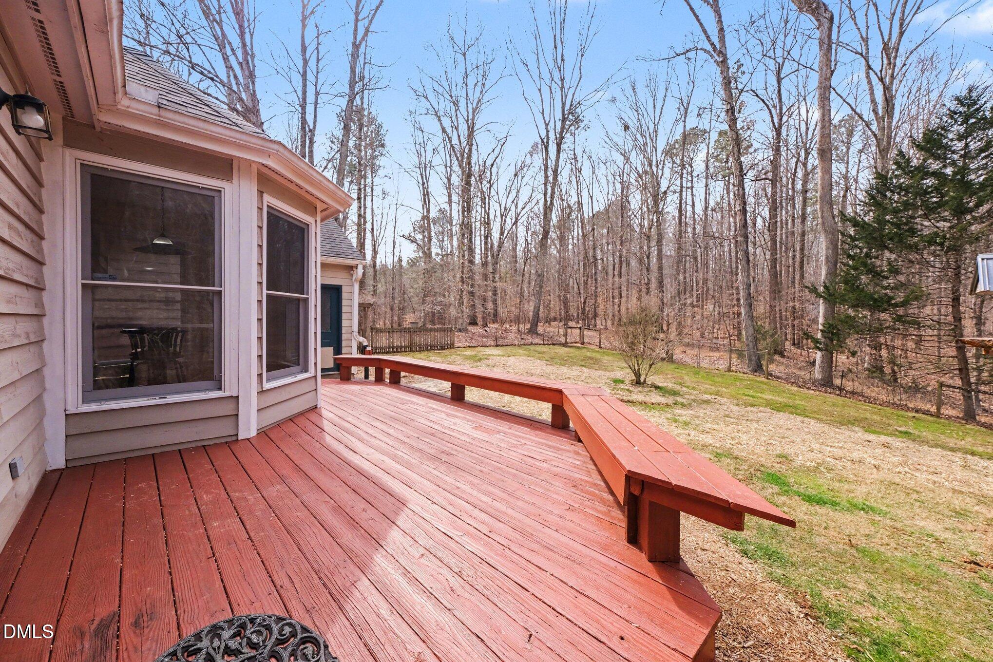 2404 Bane Road Efland, NC 27243 - Photo 37 of 46 a view of outdoor space with wooden floor and yard