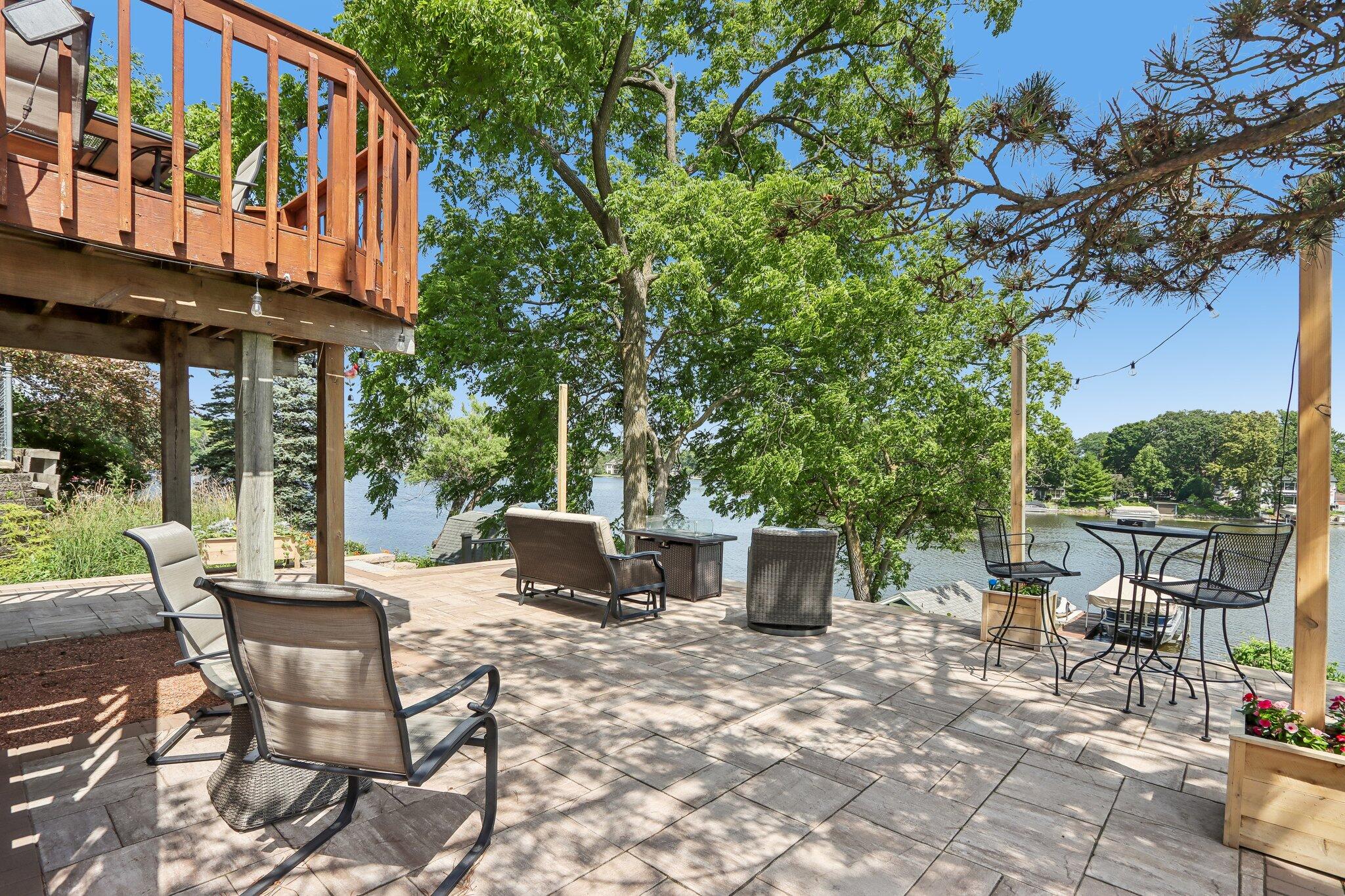 131 Riverside Drive Waterford, WI 53185 - Photo 35 of 55 LOWER STONE PATIO
