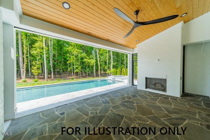 3422 Redbud Lane Raleigh, NC 27607 - Photo 12 of 13 a view of a backyard with garden