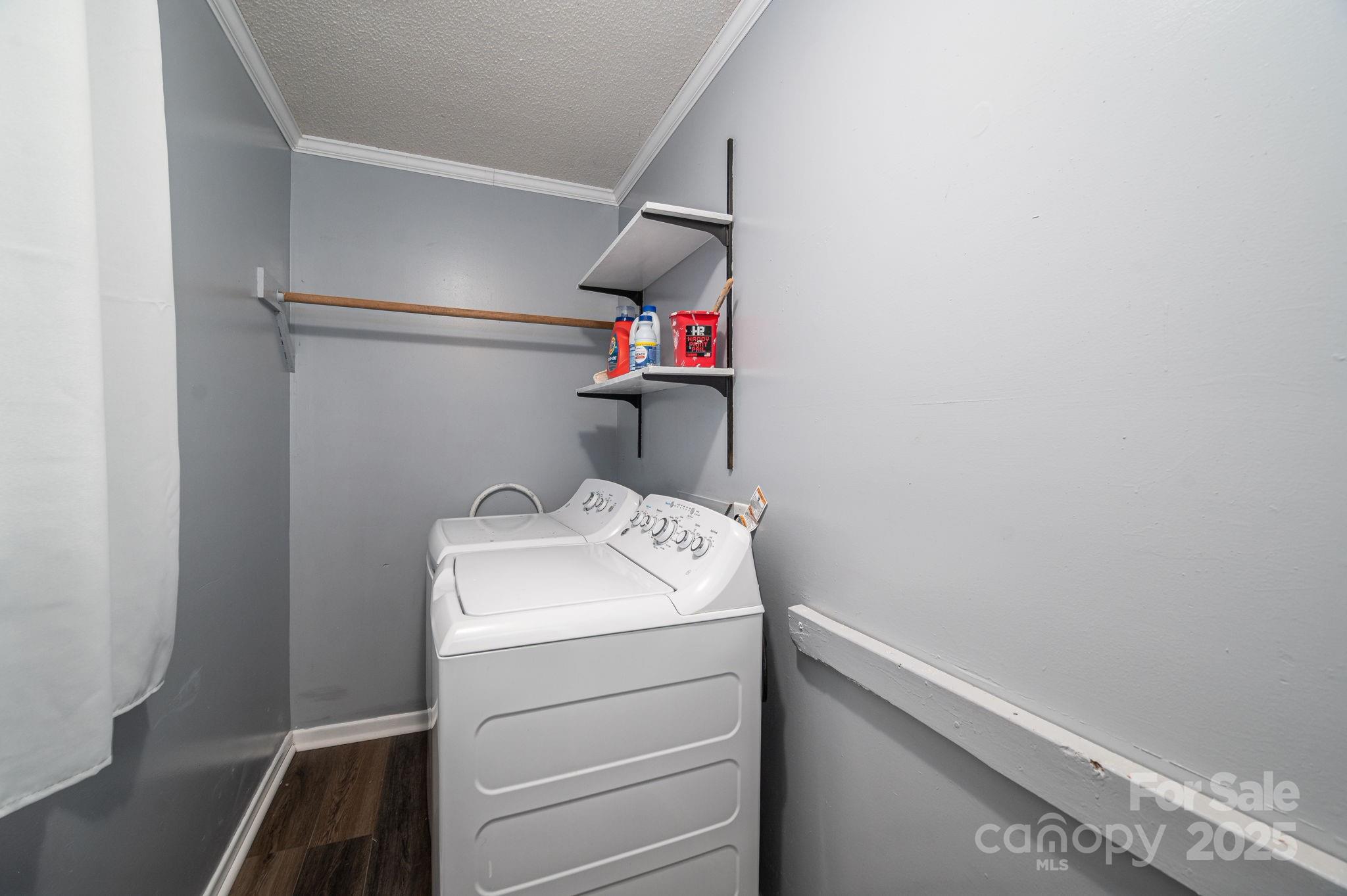 109 White Rock Road Grover, NC 28073 - Photo 24 of 37 a utility room with dryer and washer