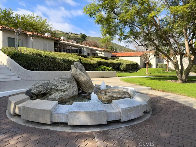 a view of a sign in a yard