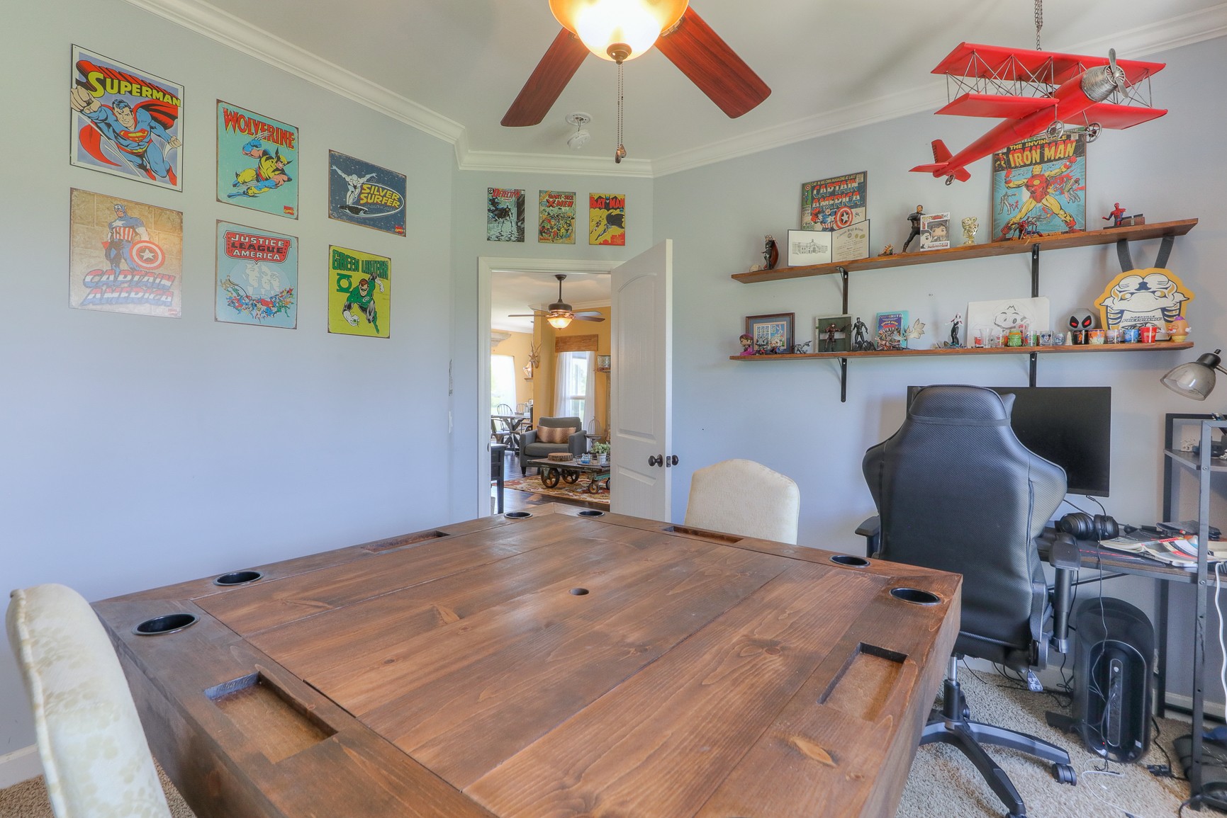 405 Burford Road Lebanon, TN 37087 - Photo 16 of 44 a bedroom with a bed and workspace